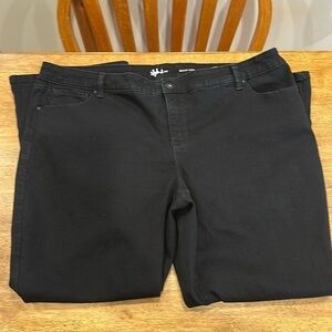 Style and Co women’s black Boot leg jeans Size 20WP